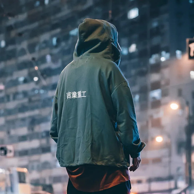 Heavy Industry Fish Hat Hoodie - Bellarte Enchanté Heavy Industry Fish Hat Hoodie